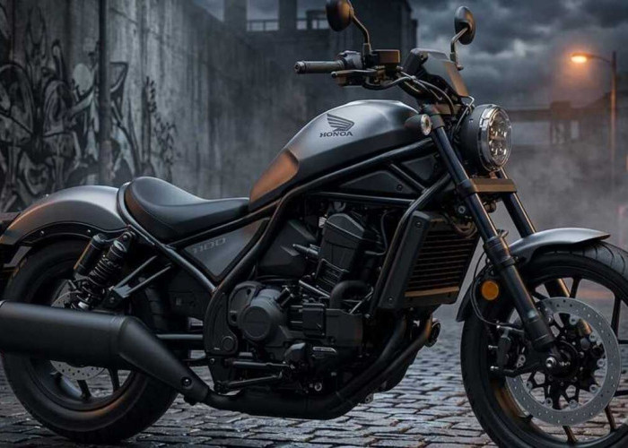 Honda Rebel 1100 2026 Tetap Buas dengan Mesin 1.084cc, Kini Tampil Lebih Elegan