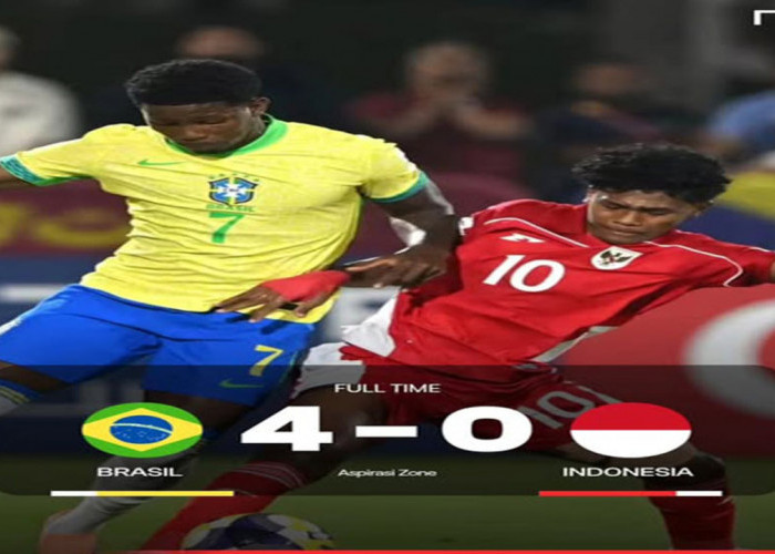 Hasil Piala Dunia U-17: Timnas Indonesia Kalah 0-4 dari Timnas Brasil