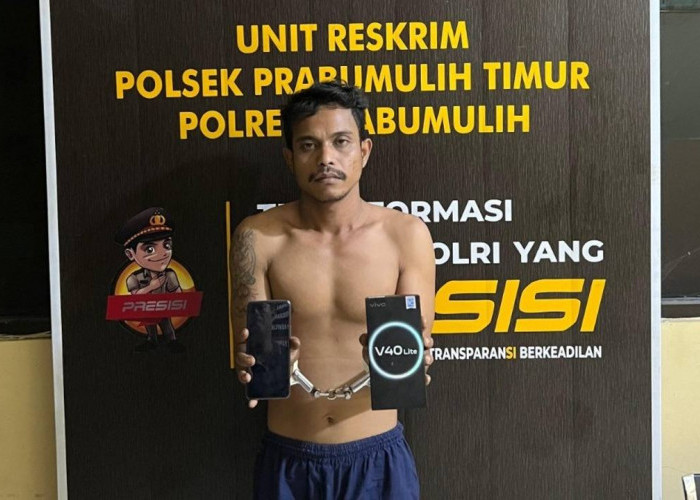 Pinjam HP Tetangga Berujung Dibawa Kabur, Seorang Pria di Prabumulih Ditangkap Polisi