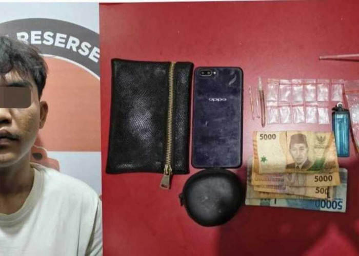 Kedapatan Menyimpan 11 Paket Sabu, Seorang Buruh di Prabumulih Ditangkap Tim Opsnal Satresnarkoba