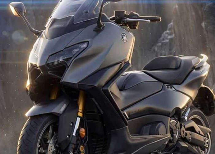 Skuter Maxi Premium Naik Level! Yamaha TMAX TECH MAX 2026 Hadir Lebih Agresif dan Canggih