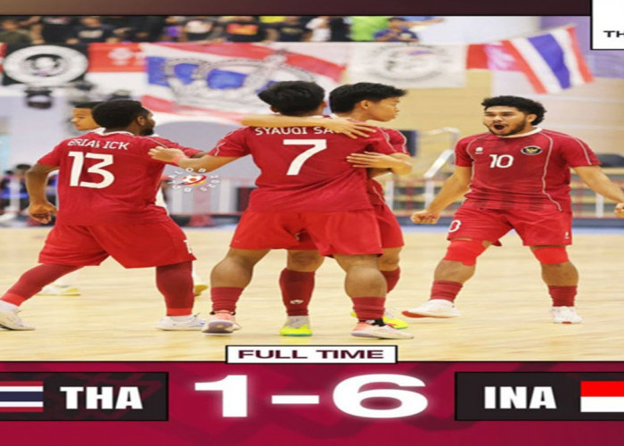 SEA Games 2025: Futsal Indonesia Raih Emas SEA Games 2025, Bungkam Thailand 6-1.
