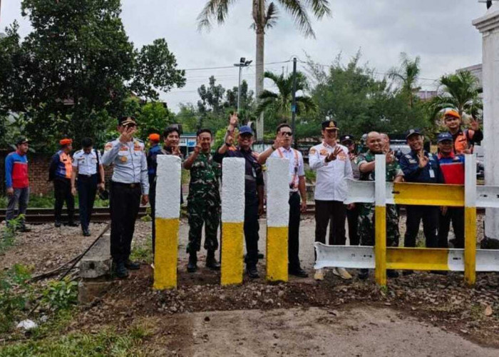 Optimalkan Keselamatan, KAI Divre III Palembang Tutup 20 Perlintasan Liar