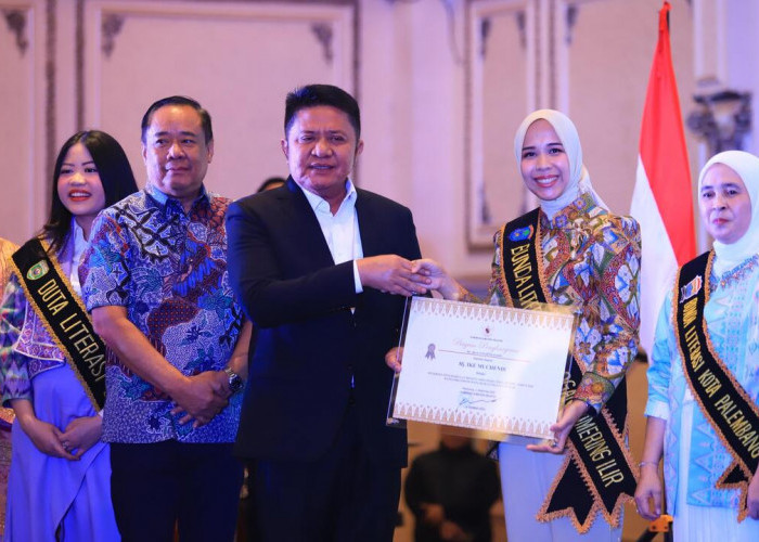 Herman Deru Konsisten Perkuat Literasi Sumsel, Perpusnas Beri Apresiasi