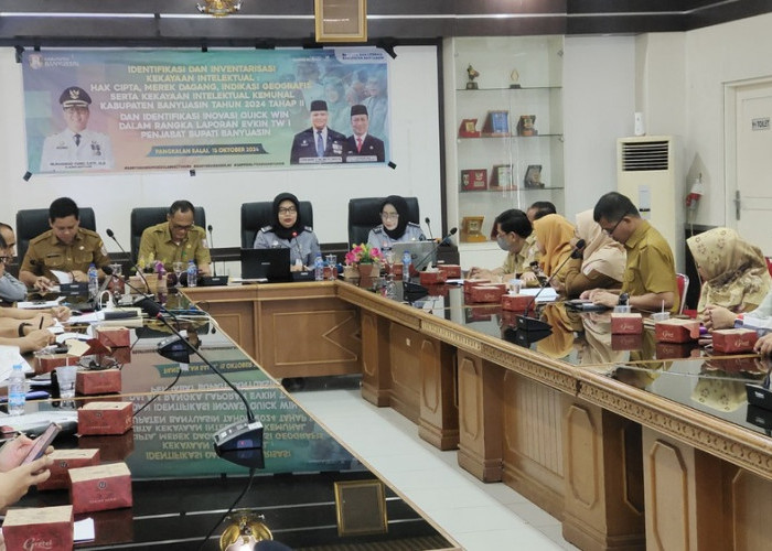 Kemenkumham Sumsel Gandeng Pemkab Banyuasin, Sosialisasikan Inventarisasi Kekayaan Intelektual