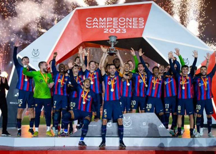 Barcelona Mendominasi, Ini Daftar Juara Gelar Piala Super Spanyol