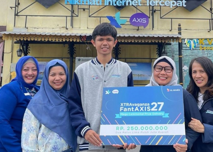  Siswa SMA di Belitung Raih Hadiah Fantastis Rp 250 Juta dari Program Kuis XL Axiata