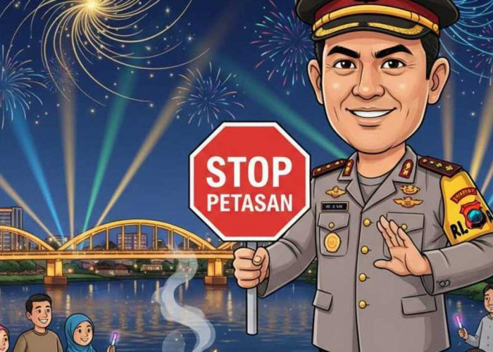 Polda Sumsel Larang Petasan di Malam Tahun Baru, 3.516 Personel Gabungan Diterjunkan