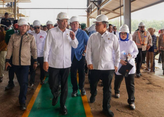Menkop Resmikan Pabrik CPO KUD Sejahtera Di Musi Banyuasin