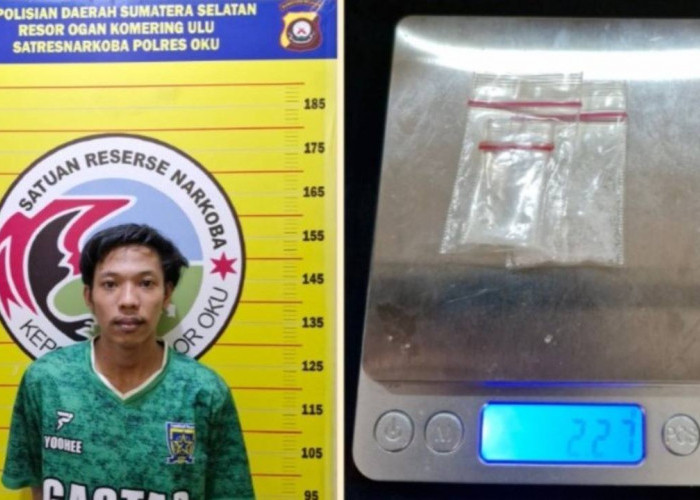 Simpan Sabu Dalam Kotak Rokok, Remaja di OKU Ditangkap Polisi