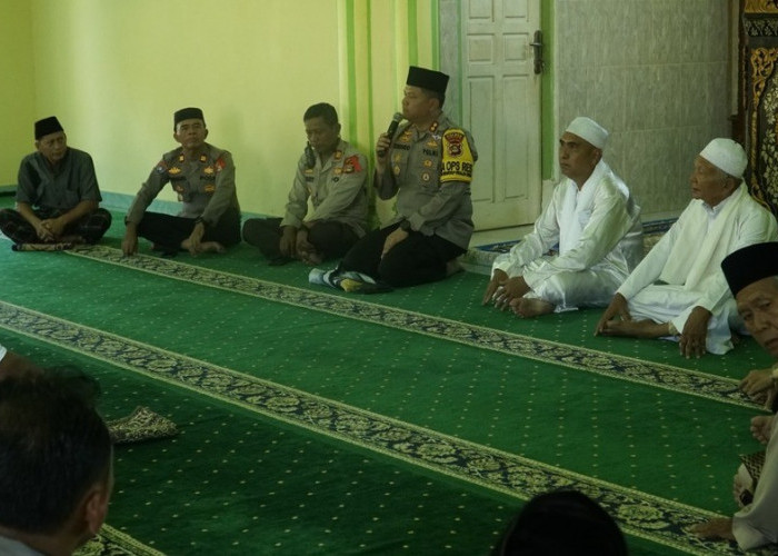 Safari Jum’at, Kapolres Prabumulih: Masjid Tempat Ibadah, Bukan Untuk Kampanye Politik