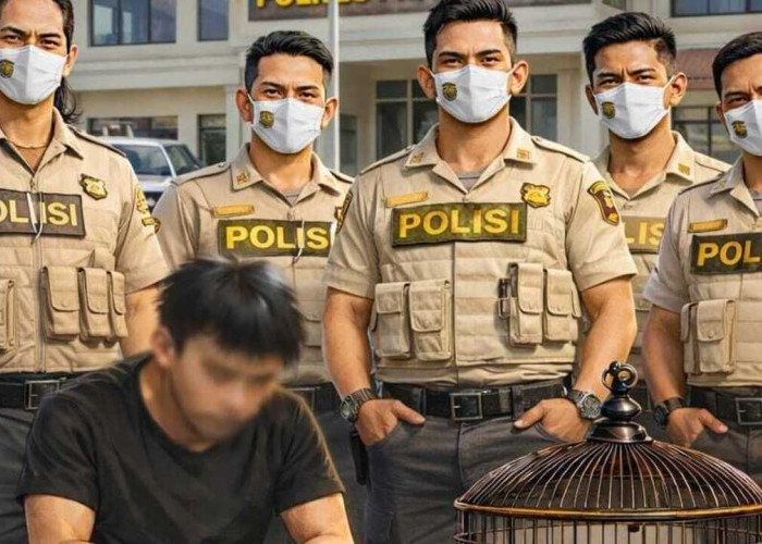 Curi 2 Ekor Murai Batu Seharga Jutaan dan Sepatu Branded, Seorang Residivis Diringkus Tim Tekab Polres Prabumu