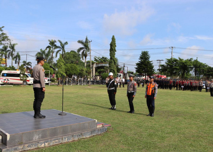 Gelar Pasukan Operasi Lilin 2024, Begini Persiapan Polres Ogan Ilir Amankan Nataru