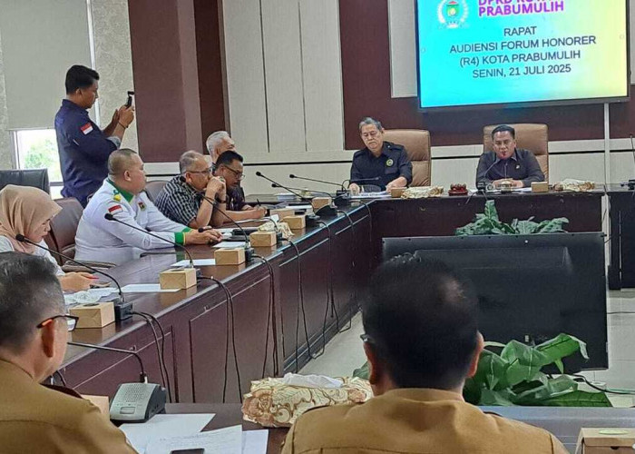 Ratusan PHL Non ASN di Prabumulih Datangi DPRD, Tuntut Diangkat Menjadi PPPK Paruh Waktu