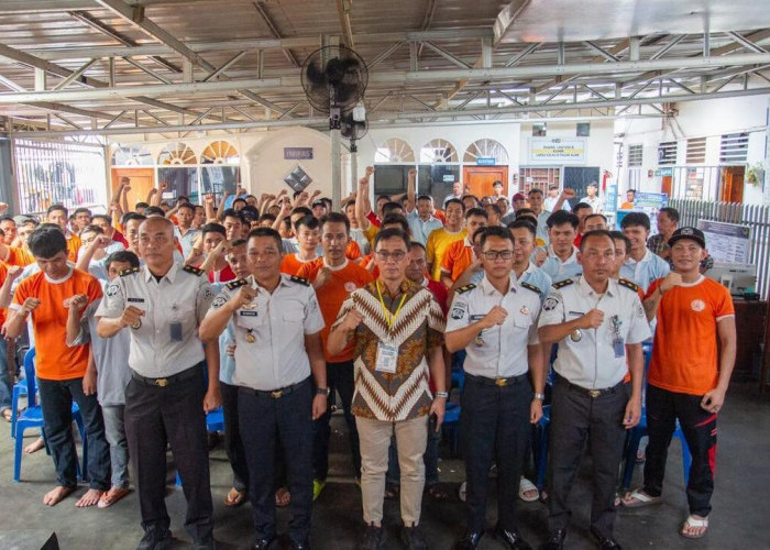 Dukung Aspek Kemanusiaan, Alfrenzi Panggarbesi Siap Perjuangkan Sarana Olahraga dan Latihan Kerja Lapas Pagar 