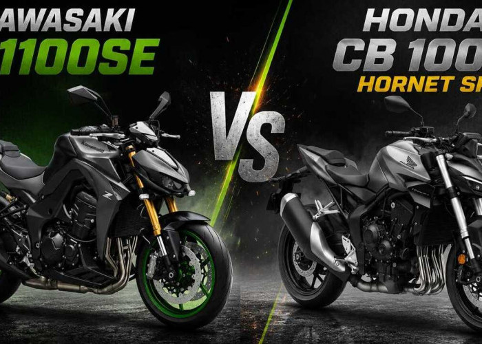 Kawasaki Z1100 SE vs Honda CB1000 Hornet SP: Duel Naked Bike 4 Silinder, Mana yang Lebih Buas? 