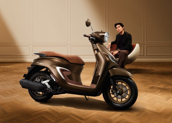 Semakin Mewah dan Retro, New Honda Stylo 160 Hadir dengan Warna Spesial Burgundy