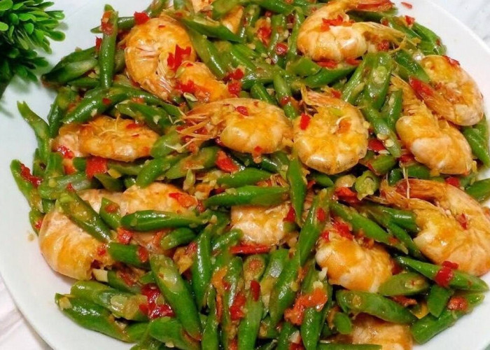 Lezat dan Bergizi, Tumis Buncis Udang Jadi Favorit Masakan Sehat di Rumah