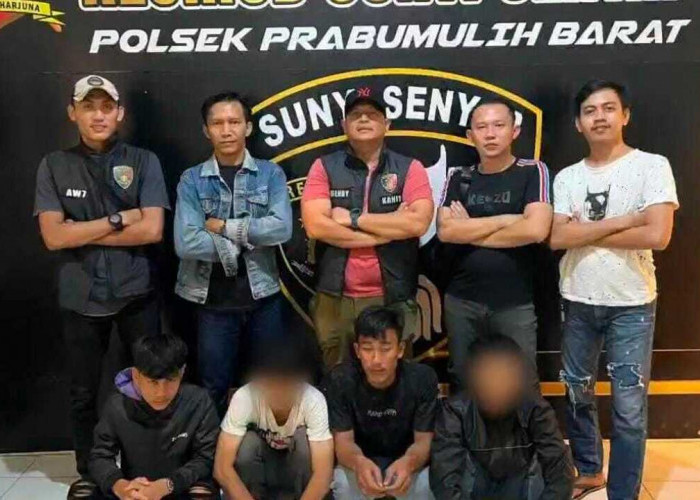 Lakukan Pengeroyokan Terhadap Tukang Ojek, 4 Pemuda Gunung Kemala Ditangkap Tim Sunyi Senyap Polsek Prabumulih