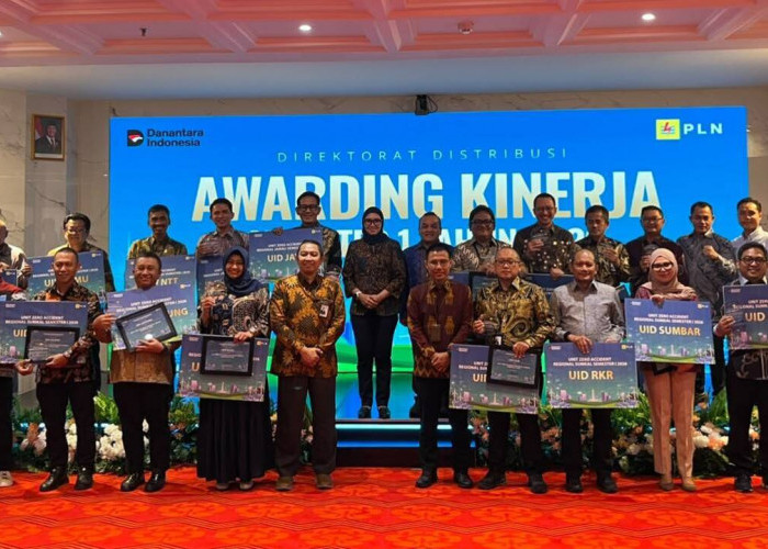 Konsisten Terapkan Budaya K3, PLN UID S2JB Sabet Penghargaan Zero Accident 