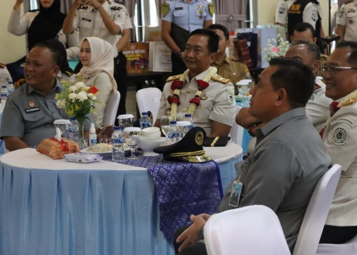 Kanwil Kemenkum Lampung Lakukan Studi Tiru WBBM ke Kanwil Kemenkum Sumsel