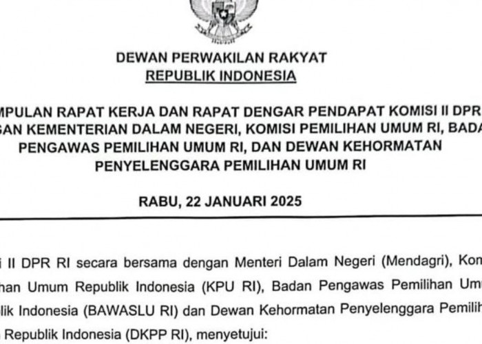 Pelantikan Gubernur Bupati dan Walikota Dijadwalkan Serentak : 6 Februari