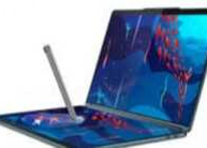 Lenovo Yoga Book 9i :  Laptop Dua Layar OLED Pertama di Dunia