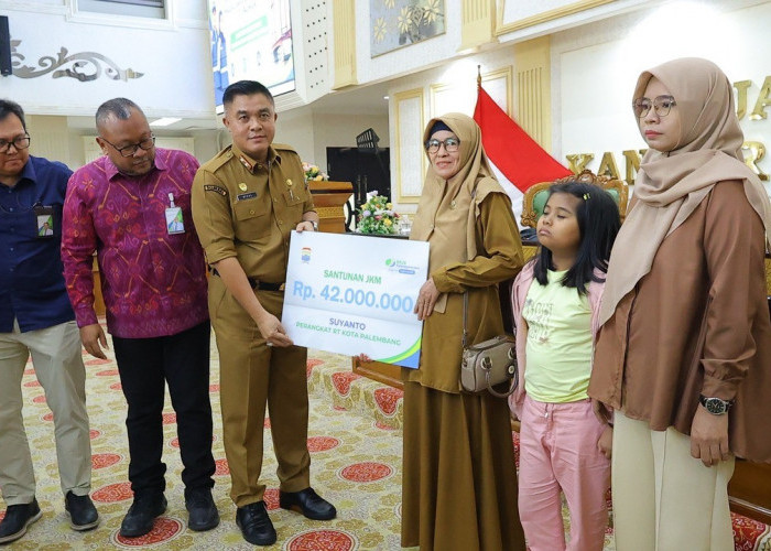 Kejar Target Universal Coverage, Sekda Palembang Kukuhkan 36 Agen Penggerak BPJS Ketenagakerjaan