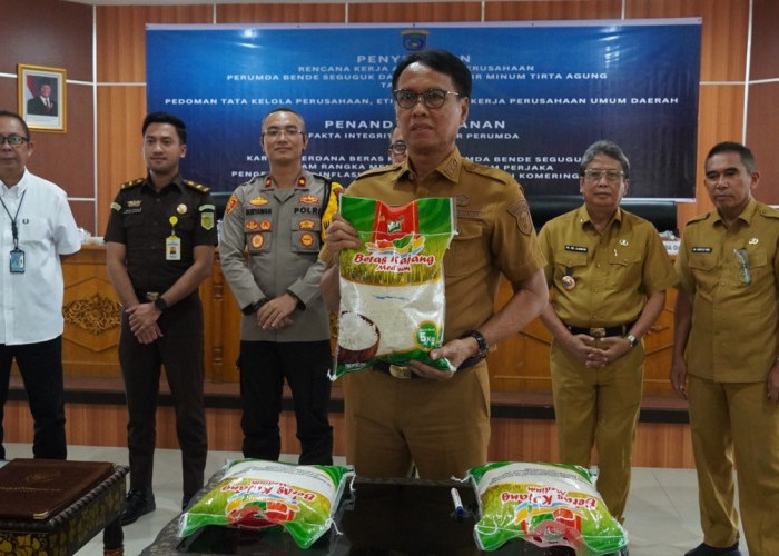 Pemkab OKI Rencanakan Produk Beras Kajang Menjadi Ikon Pengendalian Inflasi