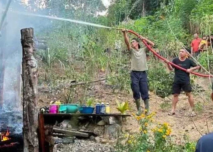Rumah Petani di Ulu Ogan Ludes Terbakar, Kerugian Ditaksir Rp30 Juta