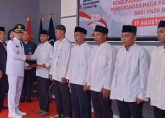 10 Warga Binaan Rutan Baturaja Dapat Remisi Bebas Saat HUT RI