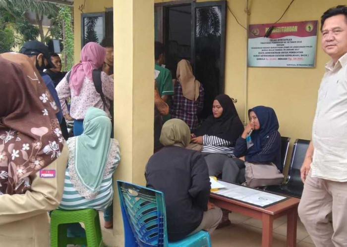 Didominasi Peserta PPPK, Pembuat SKCK di Polres Ogan Ilir Tembus Di Angka 1.493 Orang dalam 6 Hari