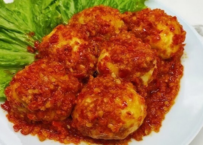 Telur Sambal Balado Kembali Viral, Lauk Sederhana Favorit Sepanjang Masa