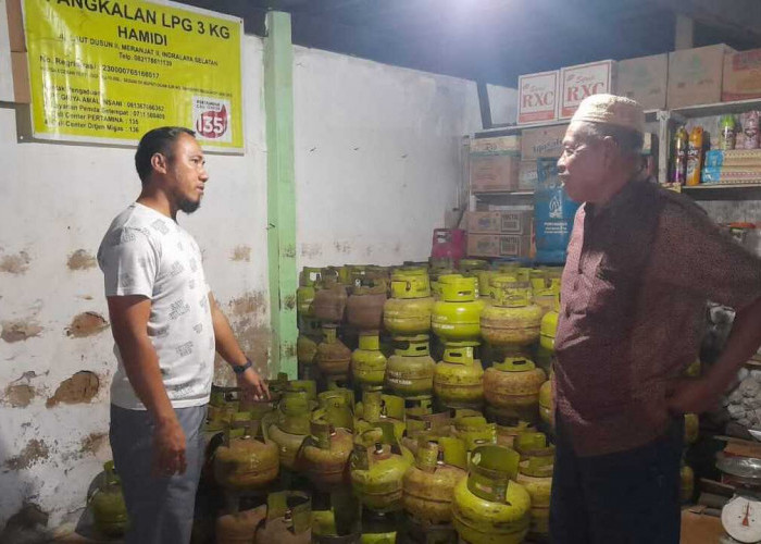 Polsek Indralaya Pastikan Stok dan Distribusi Gas Elpiji Subsidi 3 Kg Aman, Klaim Harga Rp 18,500 di Pengecer