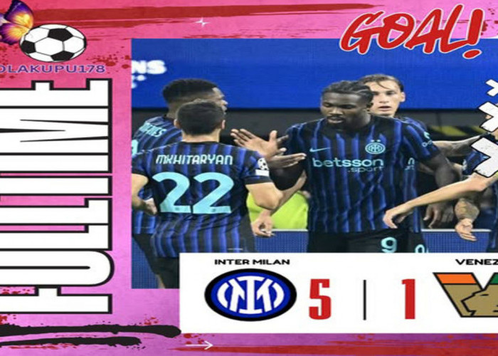 Hasil Coppa Italia: Inter Milan Bungkam Venezia 5-1