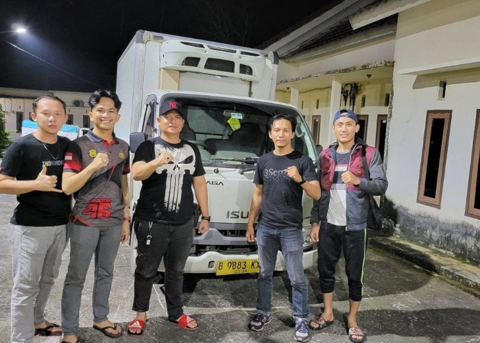Mobil Box Bermuatan Es Krim Walls Dicuri di Indomaret Prabumulih, Berhasil Ditemukan Tim Sunyi Senyap di PALI