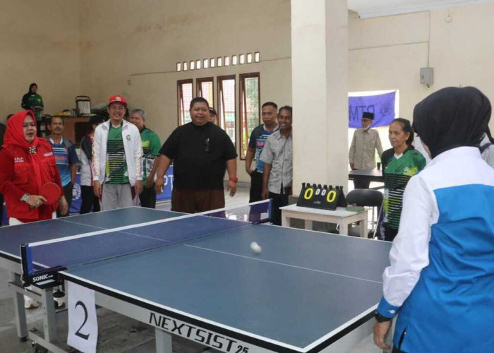 Cari Bibit Atlet, Gelar Turnamen Tenis Meja