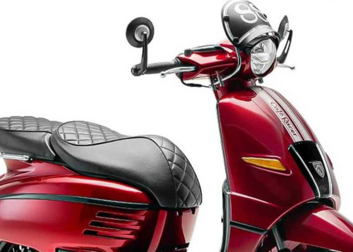 Bukan Skuter Biasa! Peugeot Django 150 Caferacer 2026 Tampil Ganteng dan Modern