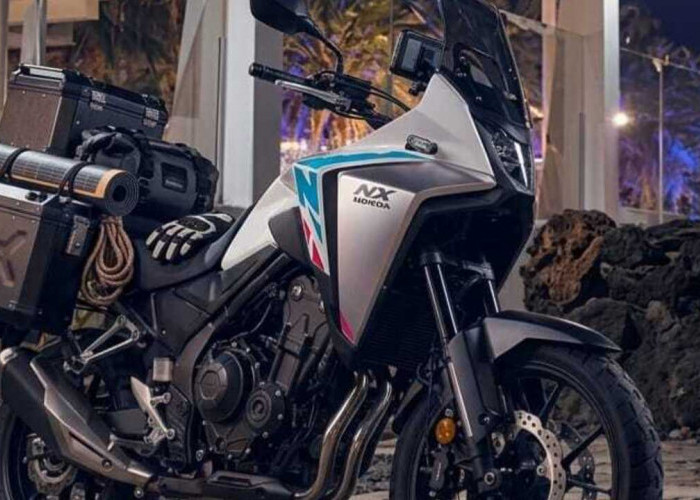 Honda NX500 2026 Mengaspal di Indonesia, Motor Adventure, Ganti Gigi Tanpa Kopling! foto: dok palpos.co