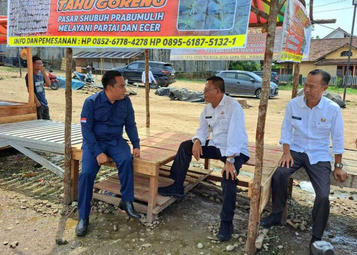 Lapak di Pasar Eks Polsek Prabumulih Timur Banyak Tidak Ditempati, Kepala Pasar: Akan Kami Ambil Kembali
