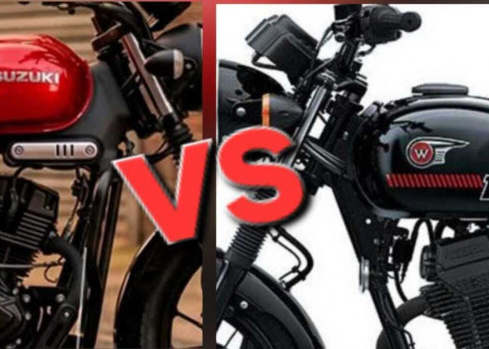 Suzuki GN160 Siap Jadi Ancaman Baru Kawasaki W175 Street ABS!