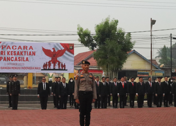 Peringati Hari Kesaktian Pancasila, Ini Ikrar Ketua DPR RI yang dibacakan Kapolres Muba