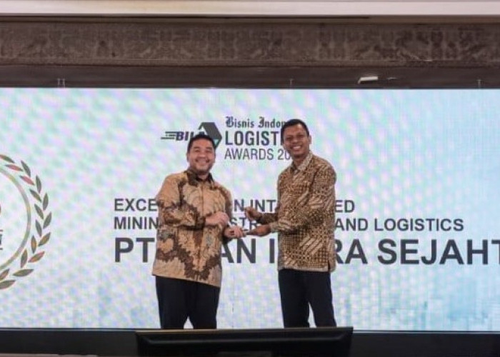 PT Titan Sabet Penghargaan Excellence in Integrated Mining Infrastructure and Logistics di Ajang BILA 2025