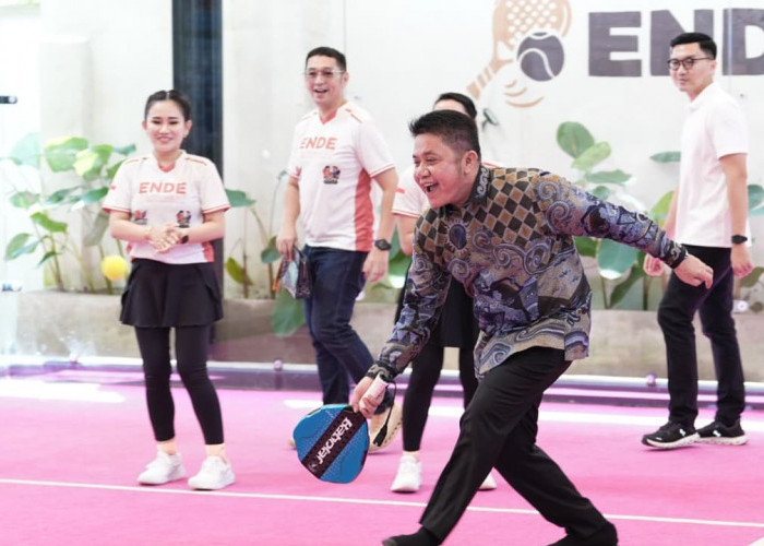 Padel Kian Populer di Sumsel, Herman Deru Resmi Buka Turnamen Ende Vol. 1 di Palembang
