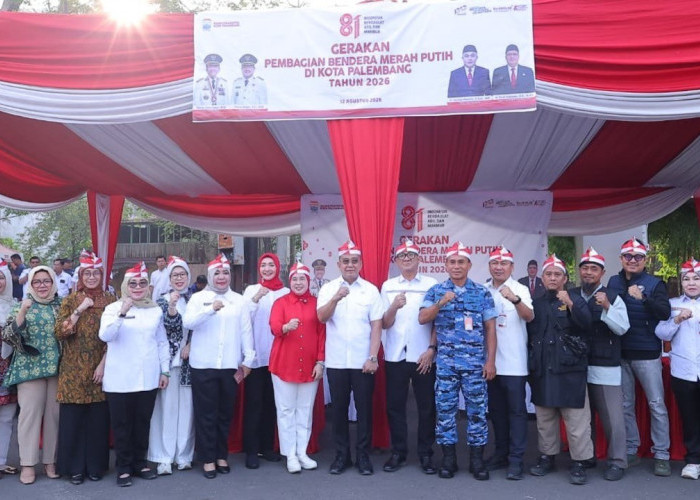 Eks Napiter di Palembang: Ikut Bagi Bendera RI dan Pesan Waspada Paham Radikal Pemkot 