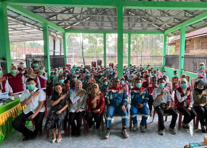 PGE Area Lumut Balai Dukung Pemeriksaan Kesehatan Gratis bagi Masyarakat Muara Enim