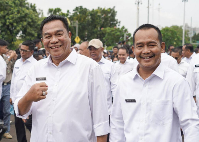 Bupati-Wakil Bupati Muba Terpilih HM Toha SH  dan Rohman Persiapan Dilantik Presiden RI Prabowo Subianto 