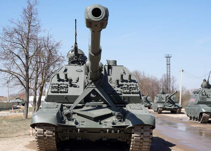 Rusia Tingkatkan Howitzer nya dan  Siap Beraksi di Front Ukraina