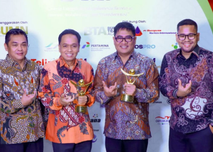 Komitmen Jalankan Transformasi Digital, Pusri Raih 2 Penghargaan pada Anugerah BUMN 2025