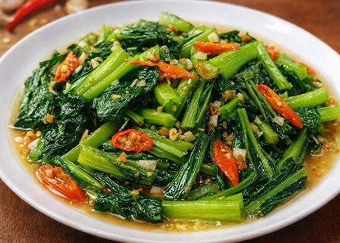 Sensasi Segar dan Bergizi, Tumis Caisim Sawi Hijau yang Menggugah Selera